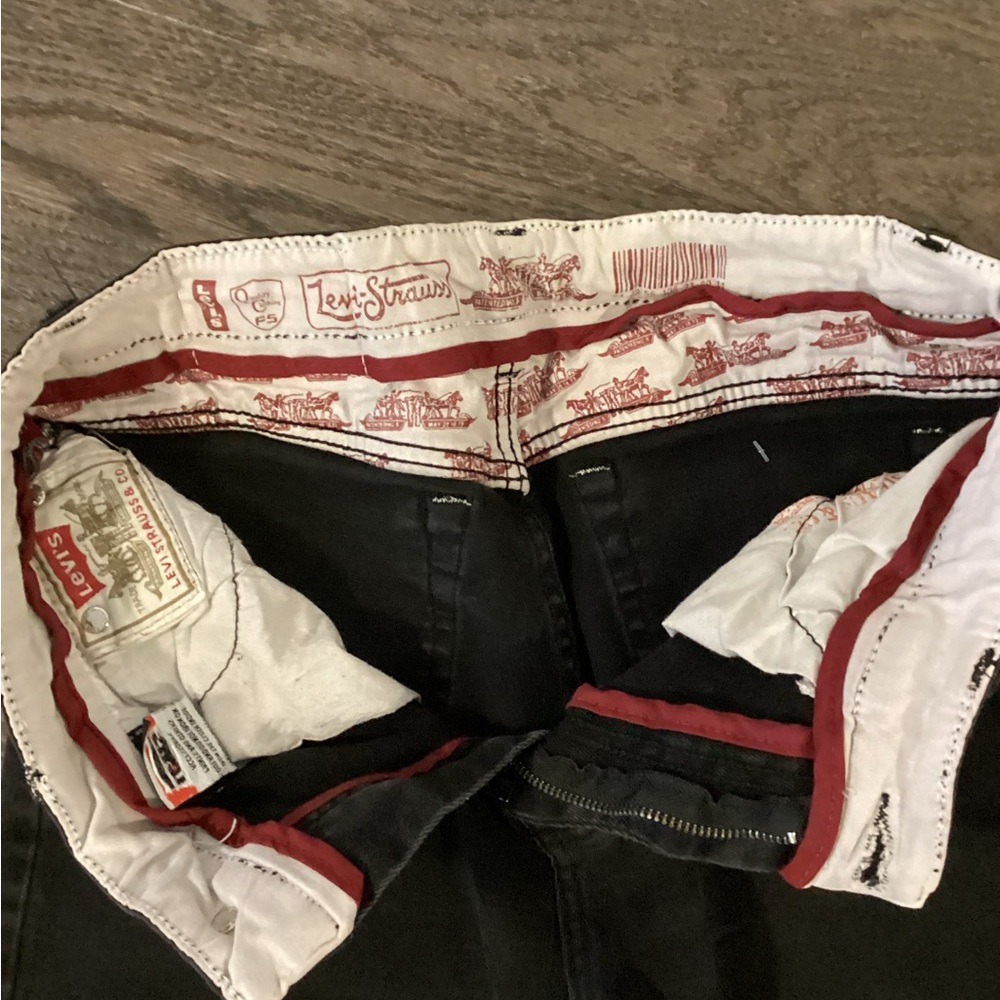 Men's Rare LEVIS Black Jeans - Picture 5 of 5